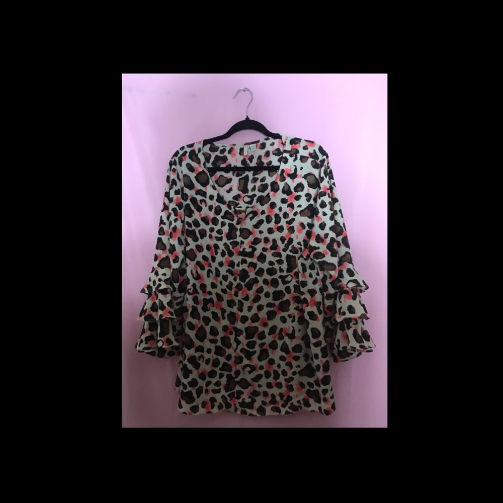 Cato Leopard Top Size 22/24